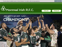 Tablet Screenshot of montrealirish.com